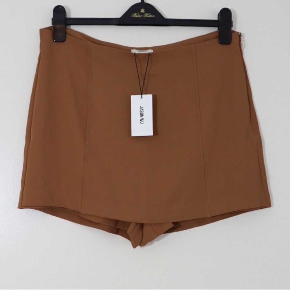 Jason Wu Skort Flowy Mini Short Carmel Brown M